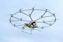 [视频]18个旋翼电动直升飞机Volocopter实现首次载人飞行-航拍网