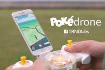 TRNDlabs推出可捕捉神奇宝贝的Pokédrone微型无人机-航拍网