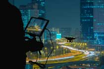 瑞士用无人机监察路面情况数据分析后销毁助解决交通挤塞-航拍网