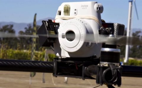 当无人机遇上拍立得 航拍原来还能这么玩-航拍网