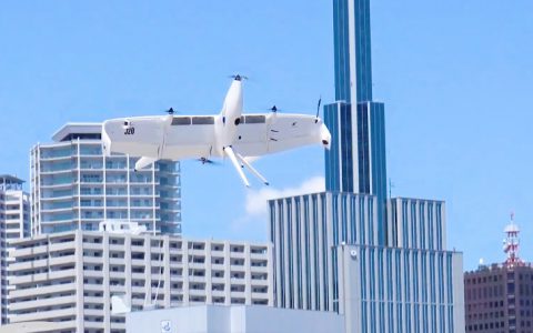 神户 VTOL 无人机应用,高空拍摄沿岸调查-航拍网