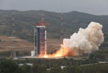 长征四号乙火箭成功发射一箭三星 助力地质资源监测与调查-航拍网