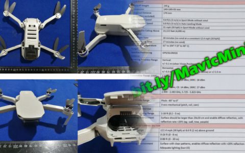 外媒:DJI Mavic Mini今月底面世 明年初还有Mavic 3-航拍网