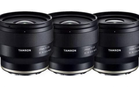 腾龙正式发布SONY E卡口20MM,24MM和35MM三款新镜头-航拍网