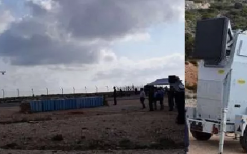 在克里特岛上测试过的反无人机能量武器!-航拍网