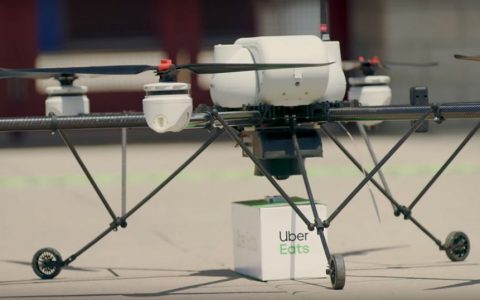 优步公布即将交付的Uber Eats无人机最终设计-航拍网