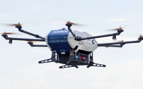 空客的新无人机交付计划在法国北部进行了首次成功试验-航拍网