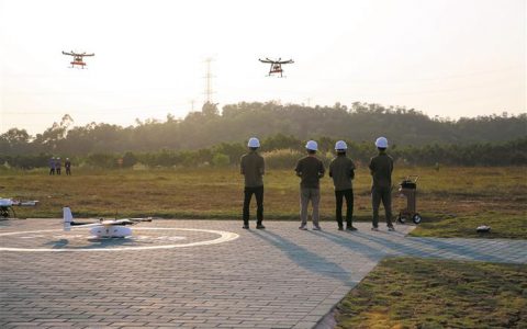 深圳龙岗区无人机测试场投入使用-航拍网