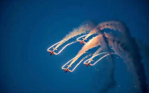 2020郑州航展时间确定 6机喷气战机编队首秀中原-航拍网