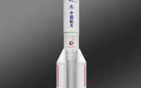 长征五号B遥一运载火箭运抵文昌航天发射场-航拍网