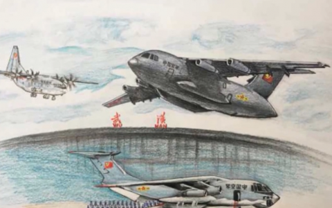 鲲鹏战“疫”!来看空军6架运-20飞机出征武汉影像志-航拍网