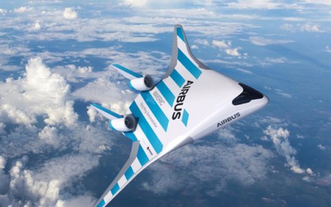 翼身一体颠覆性设计 空客验证机“游侠MAVERIC”发布-航拍网