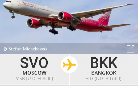 俄罗斯航空一挡风玻璃受损的波音777客机安全降落-航拍网