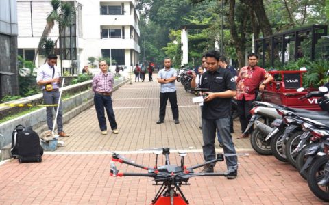 印尼Terra公司亮相GPR无人机 可检测地下设施-航拍网