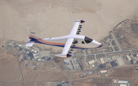 NASA公布X-57纯电动飞机的最终设计-航拍网