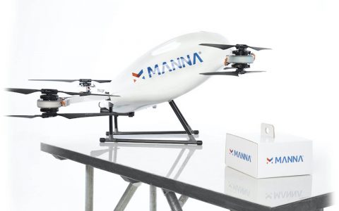 无人机将在都柏林配送冰淇淋和特色美食-航拍网