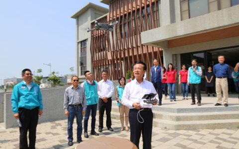 台湾嘉义税籍资料坐标化 无人机一键飞行协助查税-航拍网