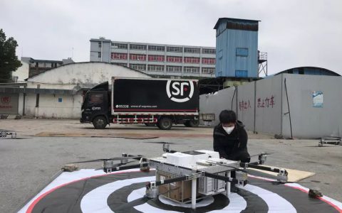 顺丰无人机累计运送“抗疫”物资超11吨-航拍网