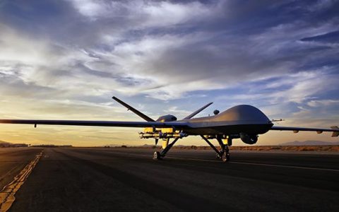 美国海军陆战队MQ-9A无人机在中东进行首次试飞-航拍网