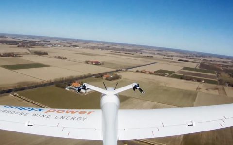 另类发电:Ampyx Power打造系留式高空无人机原型-航拍网