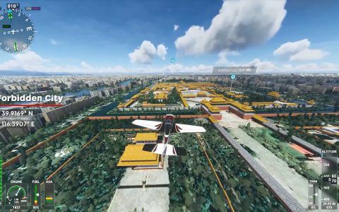 《微软飞行模拟》实机演示 饱览全球14个知名地标风景-航拍网