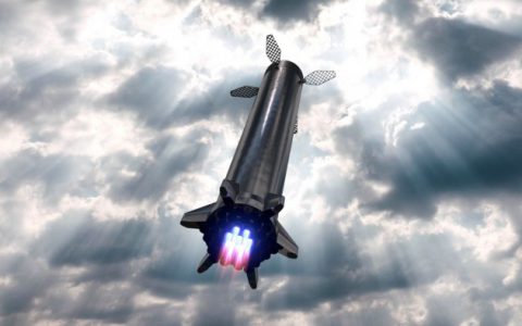 马斯克认为SpaceX可以在10月份进行星际飞船助推跳跃测试-航拍网