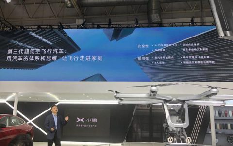 小鹏汽车发布飞行汽车“旅航者T1”-航拍网