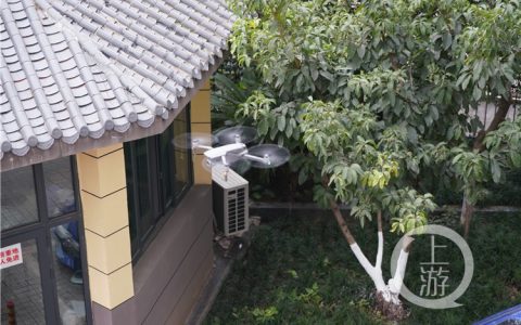 无人机悄悄靠近这里 模拟黑客攻击开始了……-航拍网