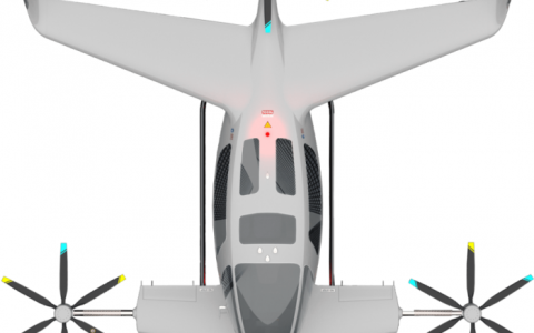 三旋翼“空中班车”:Autonomous Flight公布全新六座eVTOL飞机-航拍网