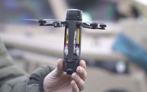 美媒:新型“榴弹”无人机一机多能-航拍网