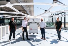 德国Volocopter公司试飞电动空中出租车:拟为2024年巴黎奥运会服务-航拍网