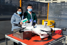 陕西移动5G+医疗无人机西北首航助力防疫-航拍网