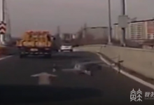 无人机撞上汽车 交警追查肇事者-航拍网