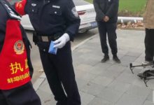 男子在高铁站旁违法放飞无人机 被民警当场查获-航拍网