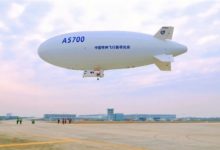国内首款!中国自研AS700载人飞艇获颁合格证-航拍网