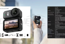 大疆Osmo Nano运动相机完整规格曝光:1/1.3英寸传感器,起价369欧元-航拍网