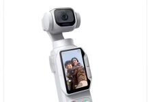 影石 Insta360 Luna Pro 单摄版云台相机外观曝光,白色机身-航拍网